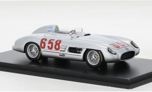 Mercedes 300 1/43 Spark SLR No.658 Mille Miglia 1955 modellautos