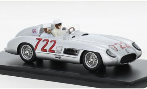 Mercedes 300 1/43 Spark SLR No.722 Mille Miglia 1955 modellautos