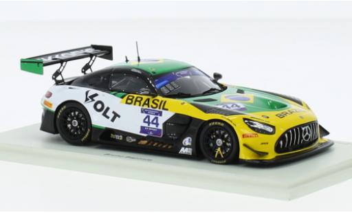 Mercedes AMG GT 1/43 Spark 3 No.44 Team Brazil FIA Motorsport Games GT Sprint Cup Paul Ricard 2022 modellautos
