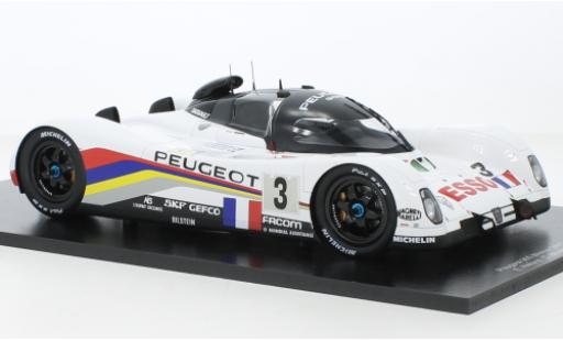 Modellautos Peugeot 905 1/18 Spark No.3 Esso 24h Le Mans 1993 Peugeot 905 1/18 Spark No.3 Esso 24h Le Mans 1993 modellautos