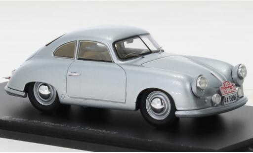 Porsche 356 1/43 Spark silber No.285 Rallye Monte Carlo 1952 modellautos