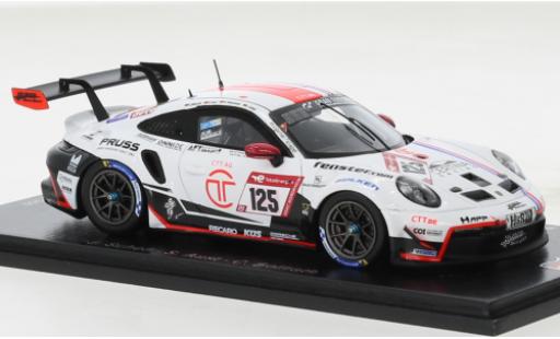Porsche 991 GT3 Cup 1/43 Spark 911  No.125 Huber Motorsport 24h Nürburgring 2022 modellautos