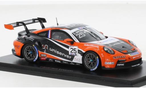 Modellautos Porsche 991 GT3 Cup 1/43 Spark 911  No.25 Supercup 2021 Porsche 991 GT3 Cup 1/43 Spark 911  No.25 Supercup 2021 modellautos