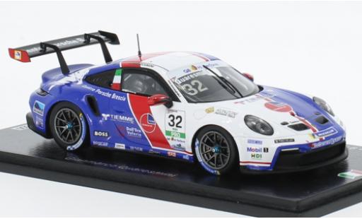 Porsche 991 GT3 Cup 1/43 Spark 911  No.32 Carrera Cup Italia 2022 modellautos