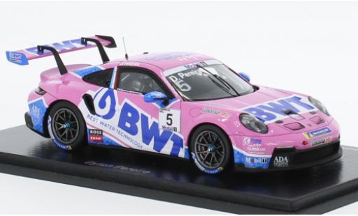 Porsche 991 GT3 Cup 1/43 Spark 911  No.5 BWT Supercup 2022 modellautos