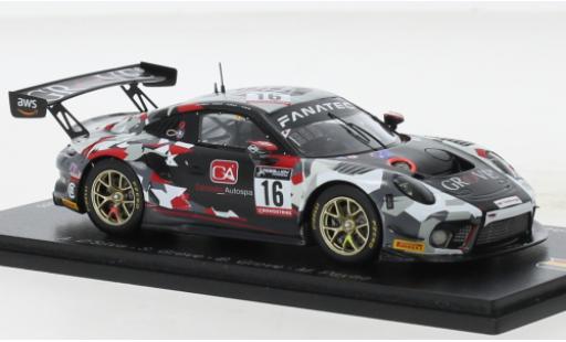 Porsche 991 GT3 R 1/43 Spark 911  No.16 Earl Bamber Motorsport 24h Spa 2022 modellautos