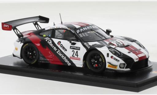 Porsche 991 GT3 R 1/43 Spark 911  No.24 Herberth Motorsport 24h Spa 2022 modellautos