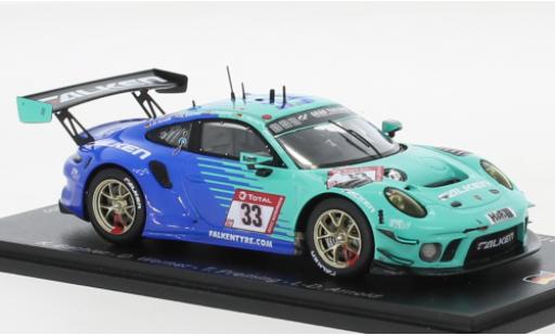 Modellautos Porsche 991 GT3 R 1/43 Spark 911  No.33 Falken Motorsports Falken 24h Nuerburgring 2021 Porsche 991 GT3 R 1/43 Spark 911  No.33 Falken Motorsports Falken 24h Nuerburgring 2021 modellautos