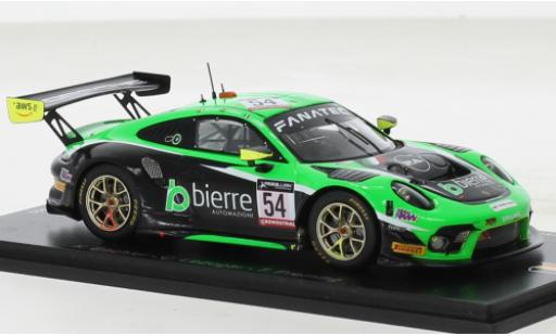 Porsche 991 GT3 R 1/43 Spark 911  No.54 Dinamic Motorsport 24h Spa 2022 modellautos