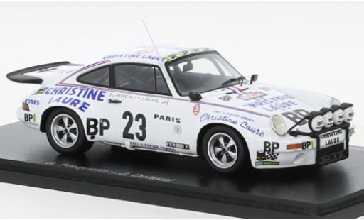 Modellautos Porsche 930 RS 1/43 Spark 911 Carrera 3.0 No.23 Christine Laure Rallye WM Rallye Monte Carlo 1976 Porsche 930 RS 1/43 Spark 911 Carrera 3.0 No.23 Christine Laure Rallye WM Rallye Monte Carlo 1976 modellautos