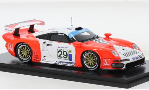 Porsche 996 GT1 1/43 Spark 911 No.29 Ste JB Jabouille-Bouresche 24h Le Mans 1997 modellautos