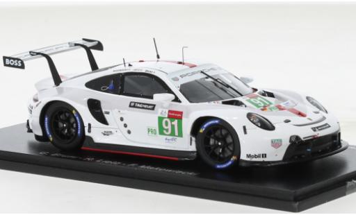 Modellautos Porsche 911 1/43 Spark RSR-19 No.91 GT Team 24h Le Mans 2021 Porsche 911 1/43 Spark RSR-19 No.91 GT Team 24h Le Mans 2021 modellautos