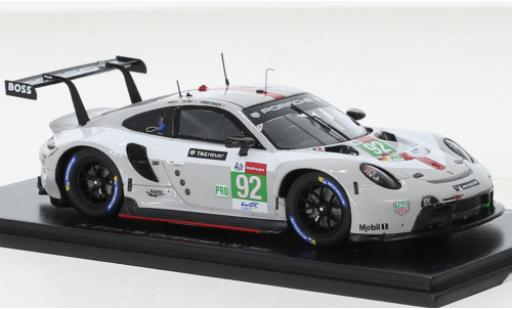 Modellautos Porsche 911 1/43 Spark RSR-19 No.92 GT Team 24h Le Mans 2021 Porsche 911 1/43 Spark RSR-19 No.92 GT Team 24h Le Mans 2021 modellautos