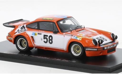 Modellautos Porsche 930 RSR 1/43 Spark 911 3.0 No.58 24h Le Mans 1974 Porsche 930 RSR 1/43 Spark 911 3.0 No.58 24h Le Mans 1974 modellautos
