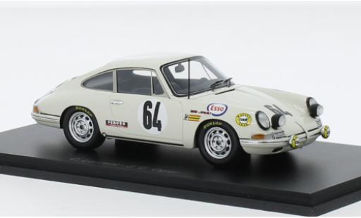 Modellautos Porsche 911 1/43 Spark T No.64 24h Le Mans 1968 Porsche 911 1/43 Spark T No.64 24h Le Mans 1968 modellautos
