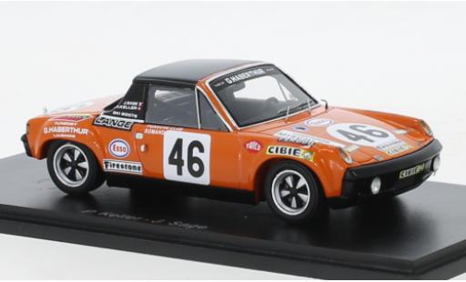 Modellautos Porsche 914 1/43 Spark /6 No.46 24h Le Mans 1971 Porsche 914 1/43 Spark /6 No.46 24h Le Mans 1971 modellautos
