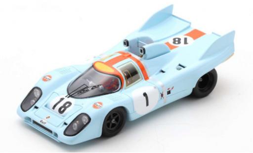 Modellautos Porsche 917 1971 1/43 Spark K No.18 Test Le Mans Porsche 917 1971 1/43 Spark K No.18 Test Le Mans modellautos
