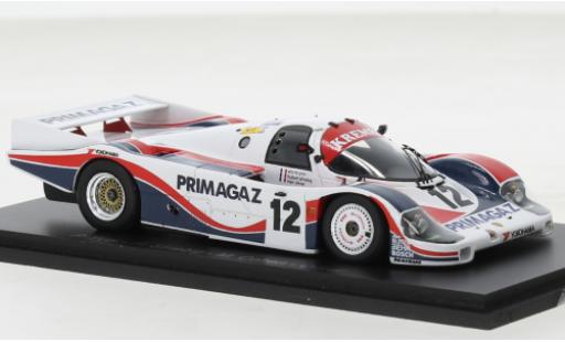 Modellautos Porsche 956 1986 1/43 Spark No.12 24h Le Mans Porsche 956 1986 1/43 Spark No.12 24h Le Mans modellautos