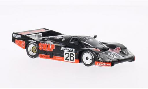 Modellautos Porsche 956 1984 1/43 Spark No.26 Swap Shop 24h Le Mans Porsche 956 1984 1/43 Spark No.26 Swap Shop 24h Le Mans modellautos