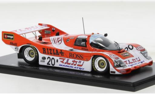 Porsche 962 1990 1/43 Spark C No.20 24h Le Mans modellautos