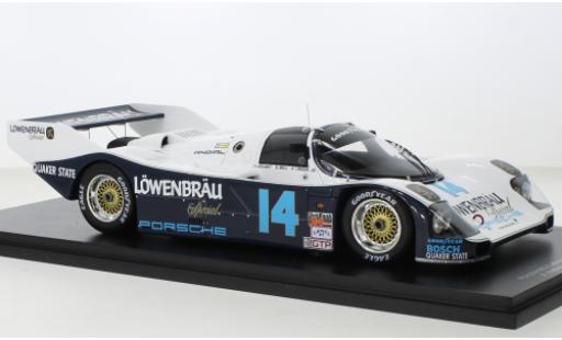 Porsche 962 1986 1/18 Spark C No.14 Löwenbräu IMSA 24h Daytona modellautos