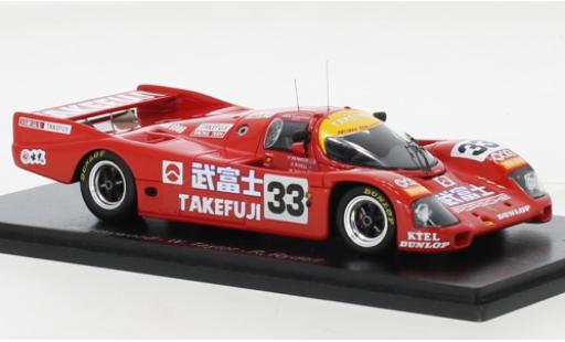 Porsche 962 1990 1/43 Spark C No.33 24h Le Mans modellautos