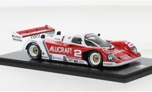 Modellautos Porsche 962 1990 1/43 Spark C RHD No.2 Alucraft IMSA 24h Daytona Porsche 962 1990 1/43 Spark C RHD No.2 Alucraft IMSA 24h Daytona modellautos