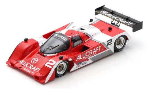 Porsche 962 1989 1/43 Spark C RHD No.2 IMSA Sears Point 1989 modellautos