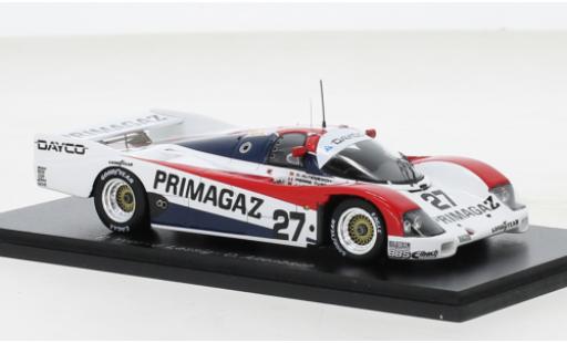 Porsche 962 1990 1/43 Spark C RHD No.27 Primagaz 24h Le Mans modellautos