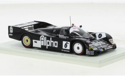 Porsche 962 1989 1/43 Spark C RHD No.6 Brun Motorsport 24h Le Mans modellautos