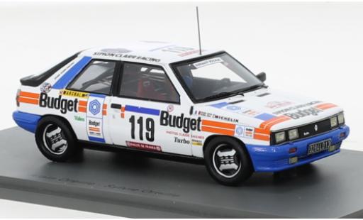 Modellautos Renault 11 1/43 Spark Turbo No.9 Rallye WM Tour de Corse 1984 Renault 11 1/43 Spark Turbo No.9 Rallye WM Tour de Corse 1984 modellautos