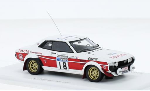 Toyota Celica 1/43 Spark 2000 GT (TA22) No.18 Rallye WM RAC Rallye 1977 modellautos