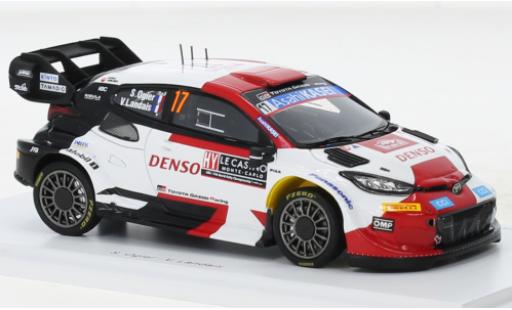 Modellautos Toyota Yaris 1/43 Spark GR Rally1 hybride No.17 Gazoo Racing WRT Rallye WM Rallye Monte Carlo 2023 Toyota Yaris 1/43 Spark GR Rally1 hybride No.17 Gazoo Racing WRT Rallye WM Rallye Monte Carlo 2023 modellautos