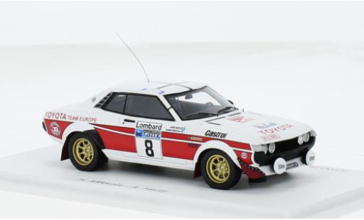 Toyota Celica 1/43 Spark 2000 GT (TA22) No.8 Rallye WM RAC Rallye 1977 1:43 modellautos