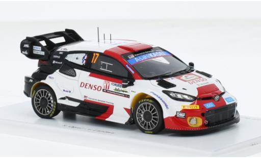 Modellautos Toyota Yaris 1/43 Spark GR Rally1 Hybrid No.17 Gazoo Racing WRT Rallye WM Rallye Japan 2023 1:43 Toyota Yaris 1/43 Spark GR Rally1 Hybrid No.17 Gazoo Racing WRT Rallye WM Rallye Japan 2023 1:43 modellautos