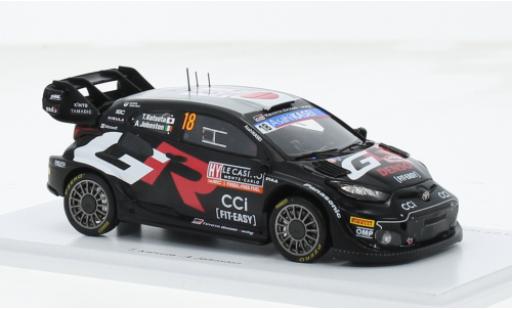 Modellautos Toyota Yaris 1/43 Spark GR Rally1 Hybrid No.18 Gazoo Racing WRT Rallye WM Rallye Monte Carlo 2024 1:43 Toyota Yaris 1/43 Spark GR Rally1 Hybrid No.18 Gazoo Racing WRT Rallye WM Rallye Monte Carlo 2024 1:43 modellautos
