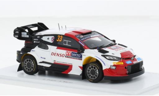 Toyota Yaris 1/43 Spark GR Rally1 Hybrid No.33 Gazoo Racing WRT Rallye WM Rallye Finnland 2023 1:43 modellautos