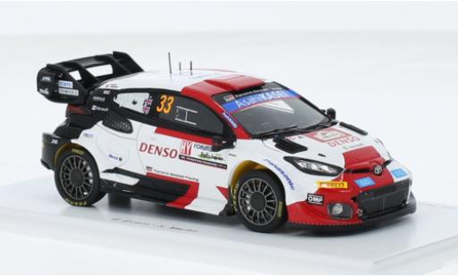 Modellautos Toyota Yaris 1/43 Spark GR Rally1 Hybrid No.33 Gazoo Racing WRT Rallye WM Rallye Japan 2023 1:43 Toyota Yaris 1/43 Spark GR Rally1 Hybrid No.33 Gazoo Racing WRT Rallye WM Rallye Japan 2023 1:43 modellautos