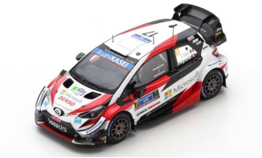 Modellautos Toyota Yaris 1/43 Spark WRC No.17 Gazoo Racing Microsoft Rallye WM Rally Mexico 2020 S.Ogier/J.Ingrassia Toyota Yaris 1/43 Spark WRC No.17 Gazoo Racing Microsoft Rallye WM Rally Mexico 2020 S.Ogier/J.Ingrassia modellautos