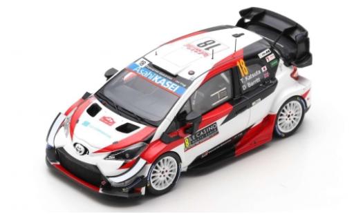 Modellautos Toyota Yaris 1/43 Spark WRC No.18 Gazoo Racing WRT Microsoft Rallye WM Rally Monte Carlo 2020 T.Katsuta/D.Barritt Toyota Yaris 1/43 Spark WRC No.18 Gazoo Racing WRT Microsoft Rallye WM Rally Monte Carlo 2020 T.Katsuta/D.Barritt modellautos