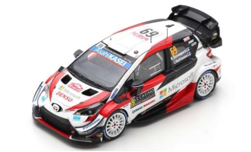 Modellautos Toyota Yaris 1/43 Spark WRC No.69 Gazoo Racing WRT Microsoft Rallye WM Rally Monte Carlo 2020 K.Rovanperä/J.Halttunen Toyota Yaris 1/43 Spark WRC No.69 Gazoo Racing WRT Microsoft Rallye WM Rally Monte Carlo 2020 K.Rovanperä/J.Halttunen modellautos