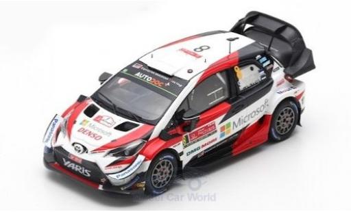 Modellautos Toyota Yaris 1/43 Spark WRC No.8 Microsoft WRC Rally Portugal 2019 O.Tänak/M.Järveoja Toyota Yaris 1/43 Spark WRC No.8 Microsoft WRC Rally Portugal 2019 O.Tänak/M.Järveoja modellautos