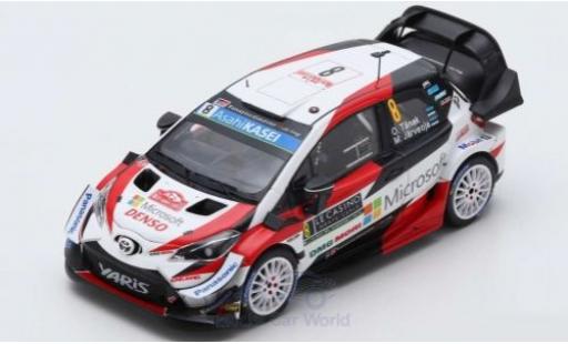 Modellautos Toyota Yaris 1/43 Spark WRC No.8 Gazoo Racing WRT Rallye WM Rally Monte Carlo 2019 O.Tänak/M.Järveoja Toyota Yaris 1/43 Spark WRC No.8 Gazoo Racing WRT Rallye WM Rally Monte Carlo 2019 O.Tänak/M.Järveoja modellautos