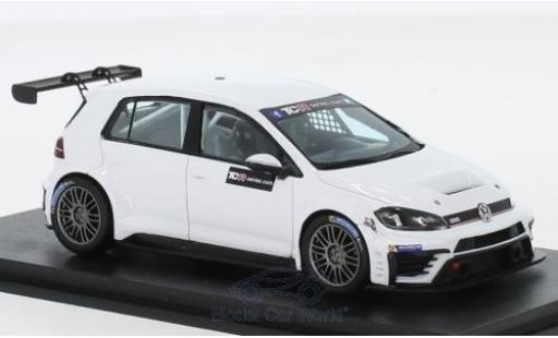 Modellautos Volkswagen Golf 1/43 Spark GTI TCR 2016 Test Car Volkswagen Golf 1/43 Spark GTI TCR 2016 Test Car modellautos
