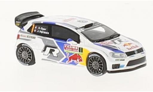 Volkswagen Polo 1/87 Spark R WRC No.1 Motorsport Red Bull Rallye WM Rallye Monte Carlo 2014 S.Ogier/J.Ingrassia modellautos