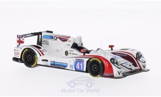 Modellautos Zytek Z11SN 1/43 Spark -Nissan No.41 Greaves Motorsport 24h Le Mans 2014 M.Munemann/A.Latif/J.Winslow Zytek Z11SN 1/43 Spark -Nissan No.41 Greaves Motorsport 24h Le Mans 2014 M.Munemann/A.Latif/J.Winslow modellautos