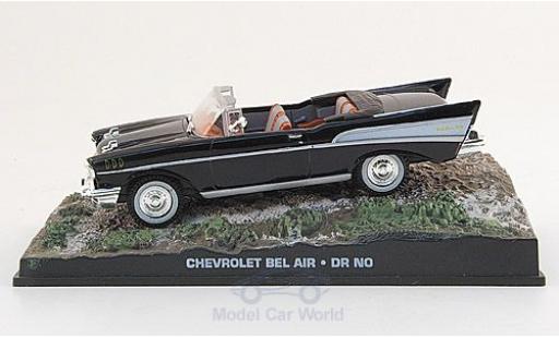 Chevrolet Bel Air 1/43 SpecialC schwarz James Bond 007 1962 James Bond jagt Dr.No ohne Vitrine modellautos