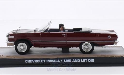 Modellautos Chevrolet Impala 1/43 SpecialC Cabrio rot James Bond 007 Leben und sterben lassen ohne Vitrine Chevrolet Impala 1/43 SpecialC Cabrio rot James Bond 007 Leben und sterben lassen ohne Vitrine modellautos