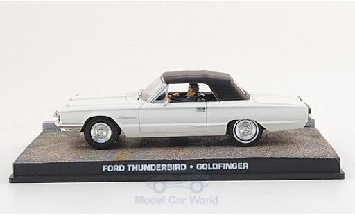 Modellautos Ford Thunderbird 1/43 SpecialC m. Figuren weiss James Bond 007 1964 Goldfinger ohne Vitrine Ford Thunderbird 1/43 SpecialC m. Figuren weiss James Bond 007 1964 Goldfinger ohne Vitrine modellautos