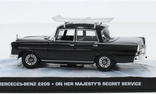 Modellautos Mercedes 220 1/43 SpecialC S (W111) schwarz James Bond 007 Im Geheimdienst Ihrer Majestät ohne Vitrine Mercedes 220 1/43 SpecialC S (W111) schwarz James Bond 007 Im Geheimdienst Ihrer Majestät ohne Vitrine modellautos